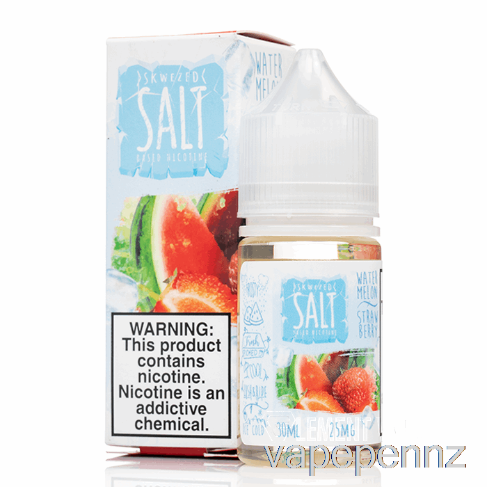ICE Watermelon Strawberry - Skwezed Salts - 30mL 50mg VAPE NZ